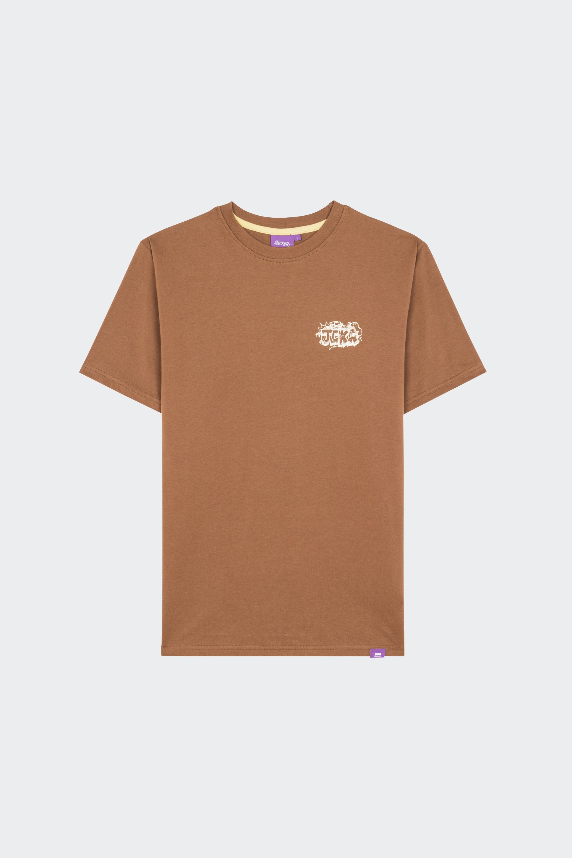 T-shirt | Brown by JACKER T-shirt Brown