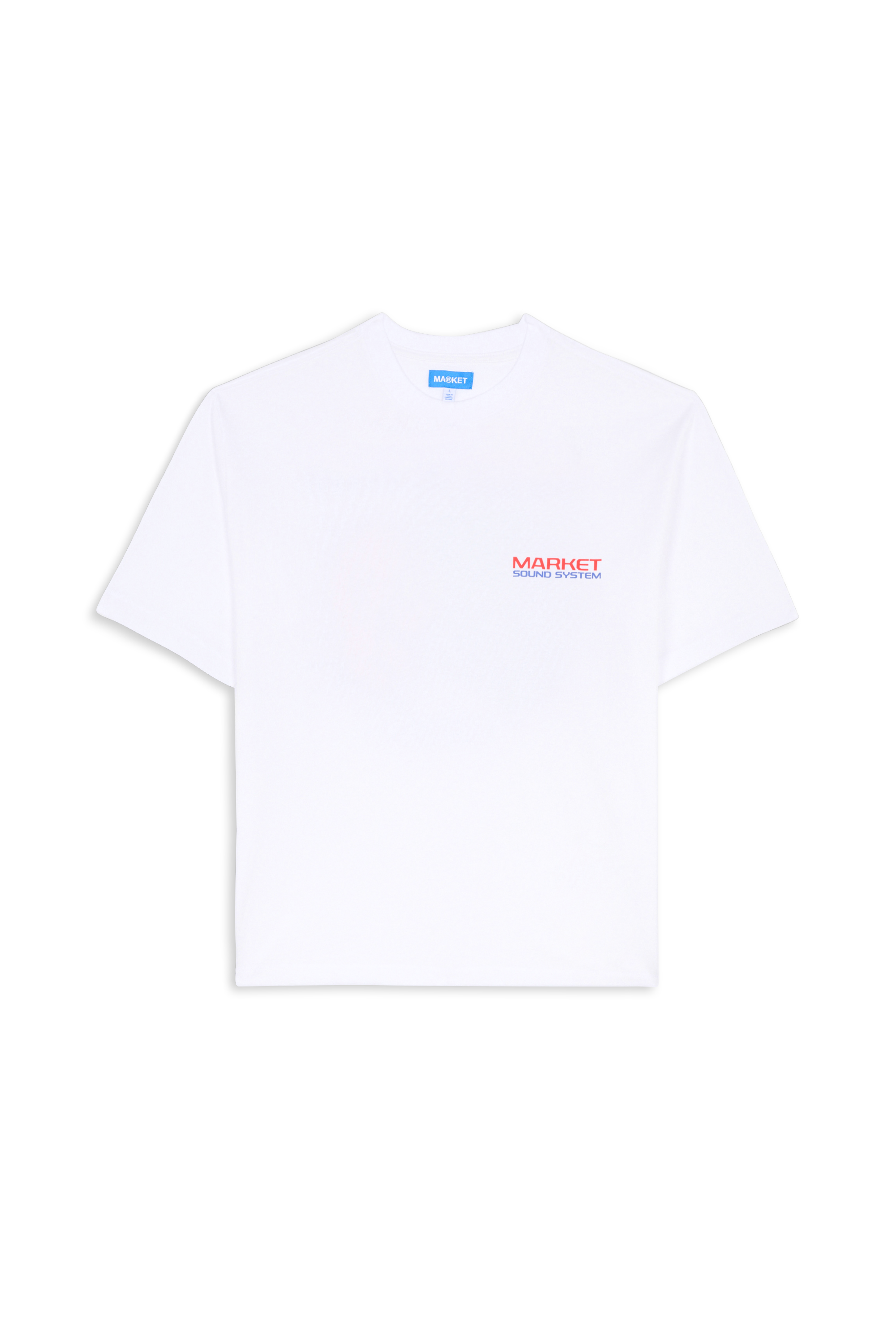 Regular-fit round-neck cotton T-shirt White
