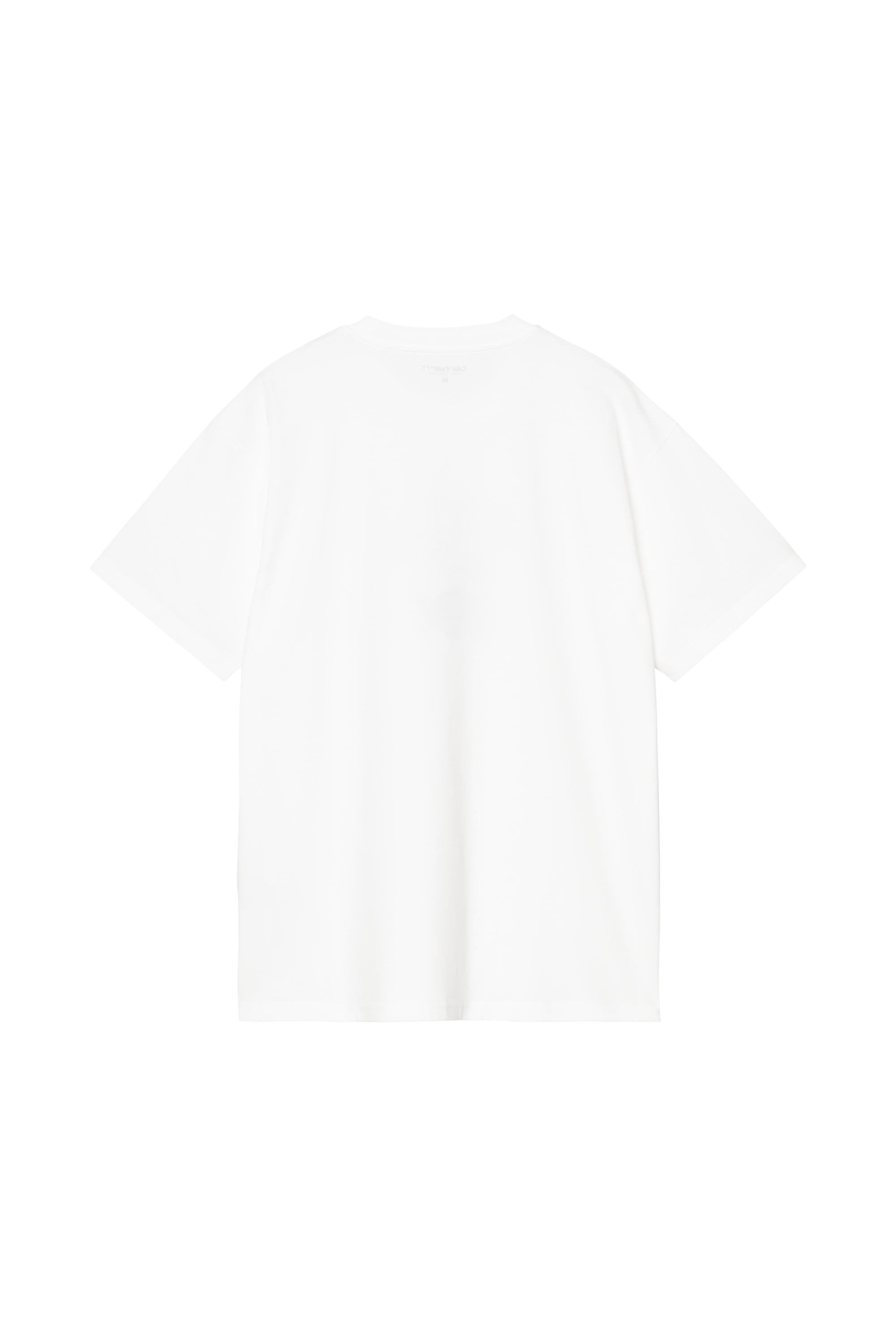 Regular-fit round-neck cotton T-shirt White