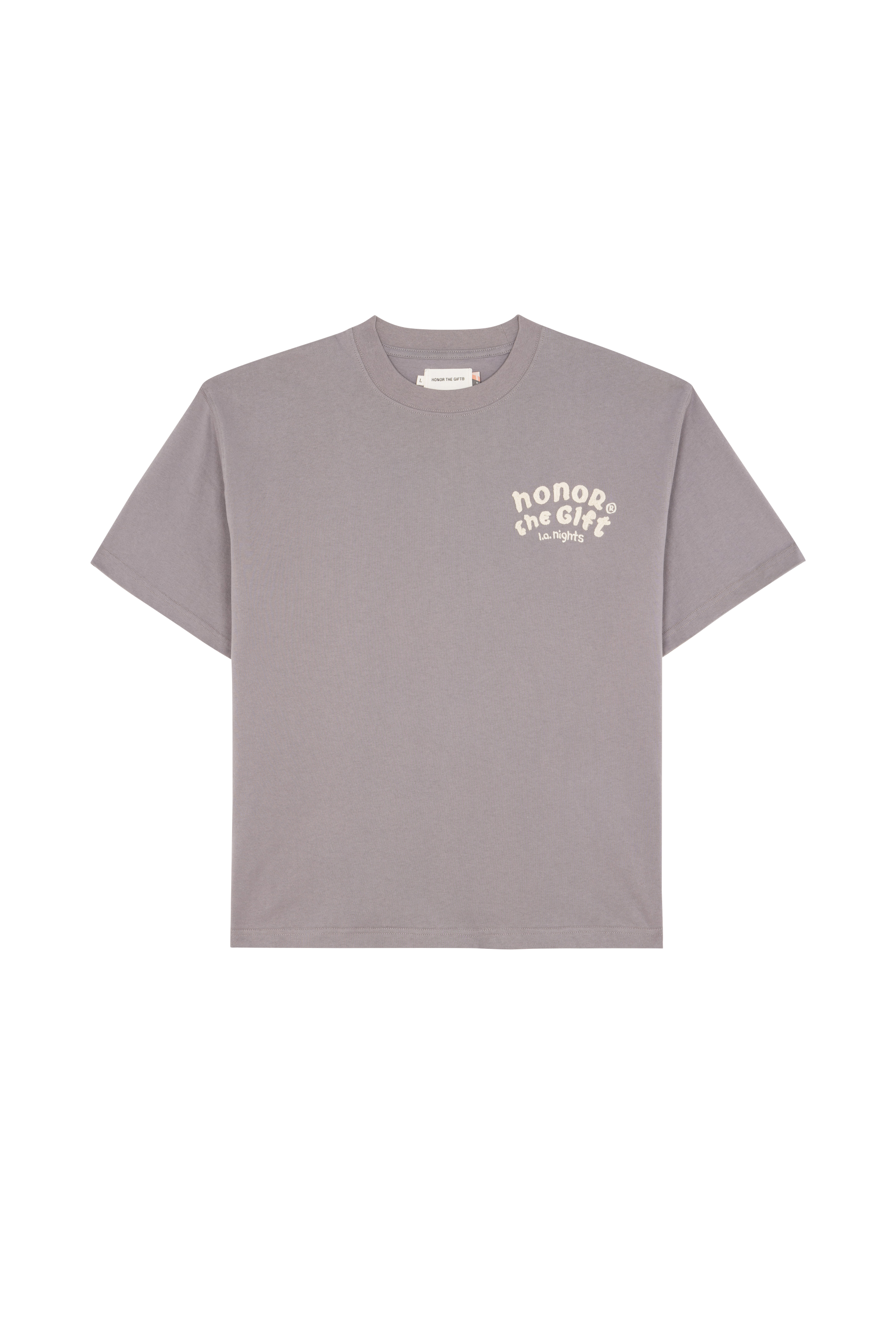T-shirt LA NIGHTS Gris