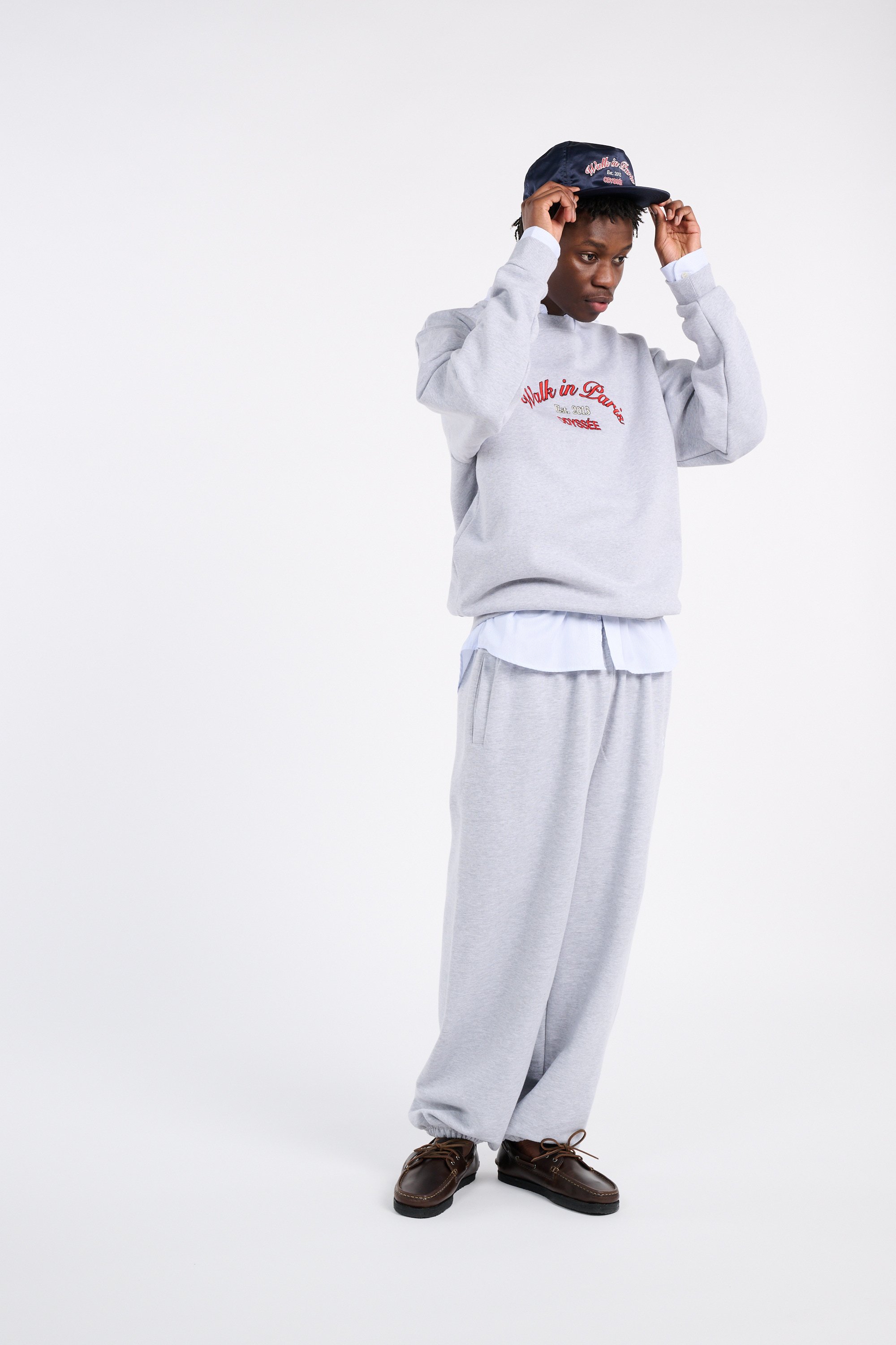 sweatshirt WALK IN PARIS Grey