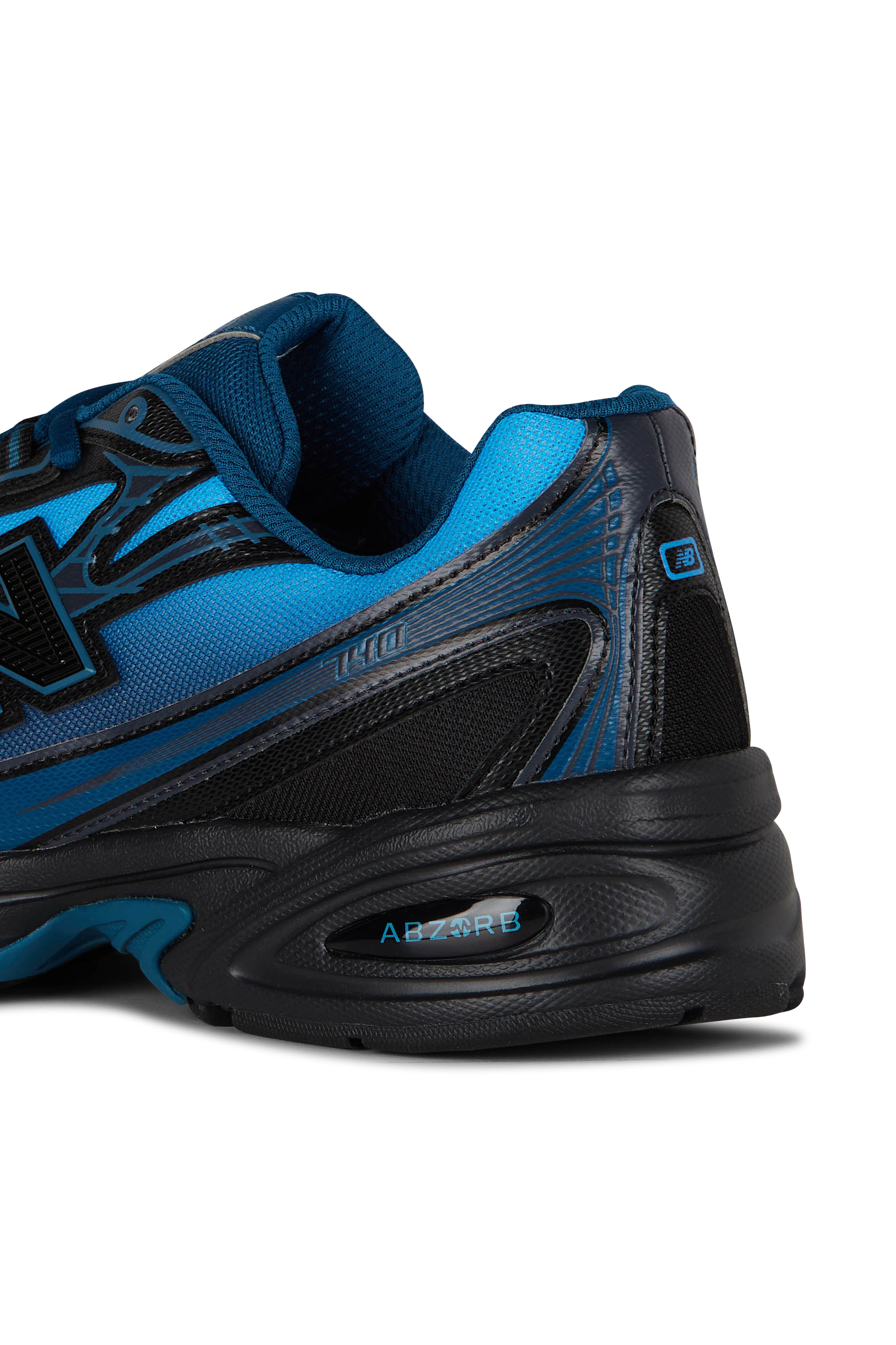 Men?s Storm 96 LO fabric and leather sneakers | Blue NEW BALANCE Women