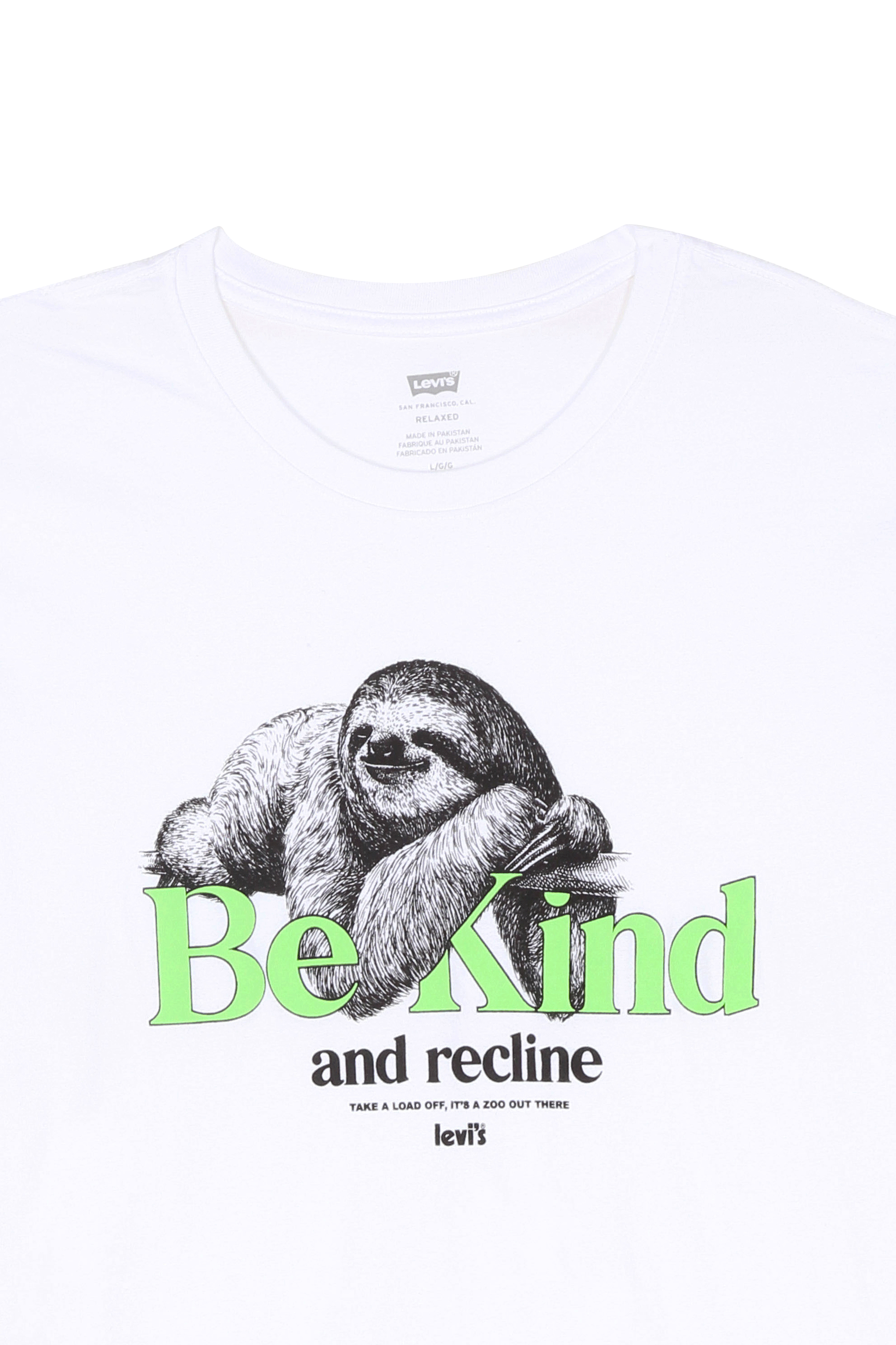 t-shirt manches courtes LEVI'S Blanc