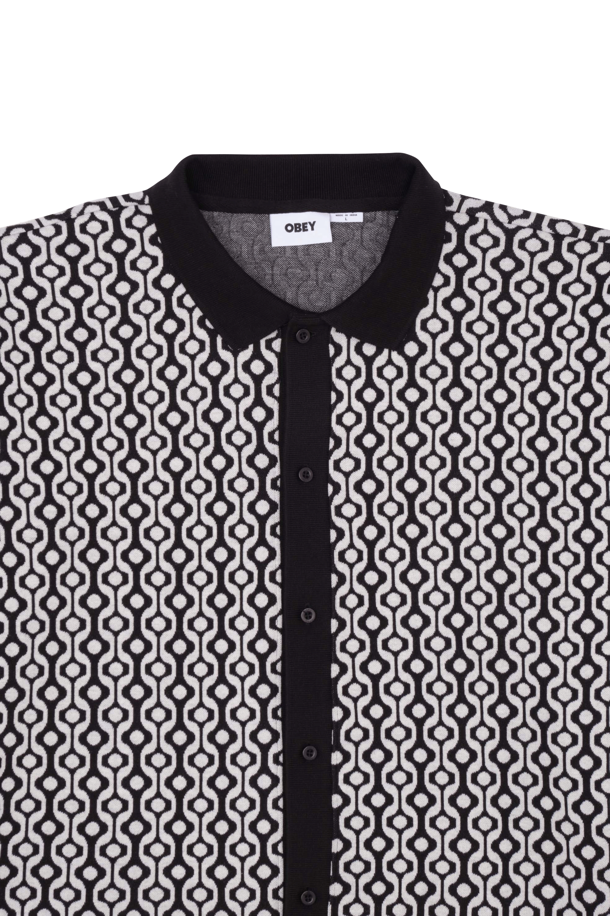 Polo | Noir OBEY Homme