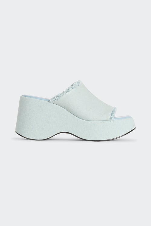 BUFFALO Mules Bleu