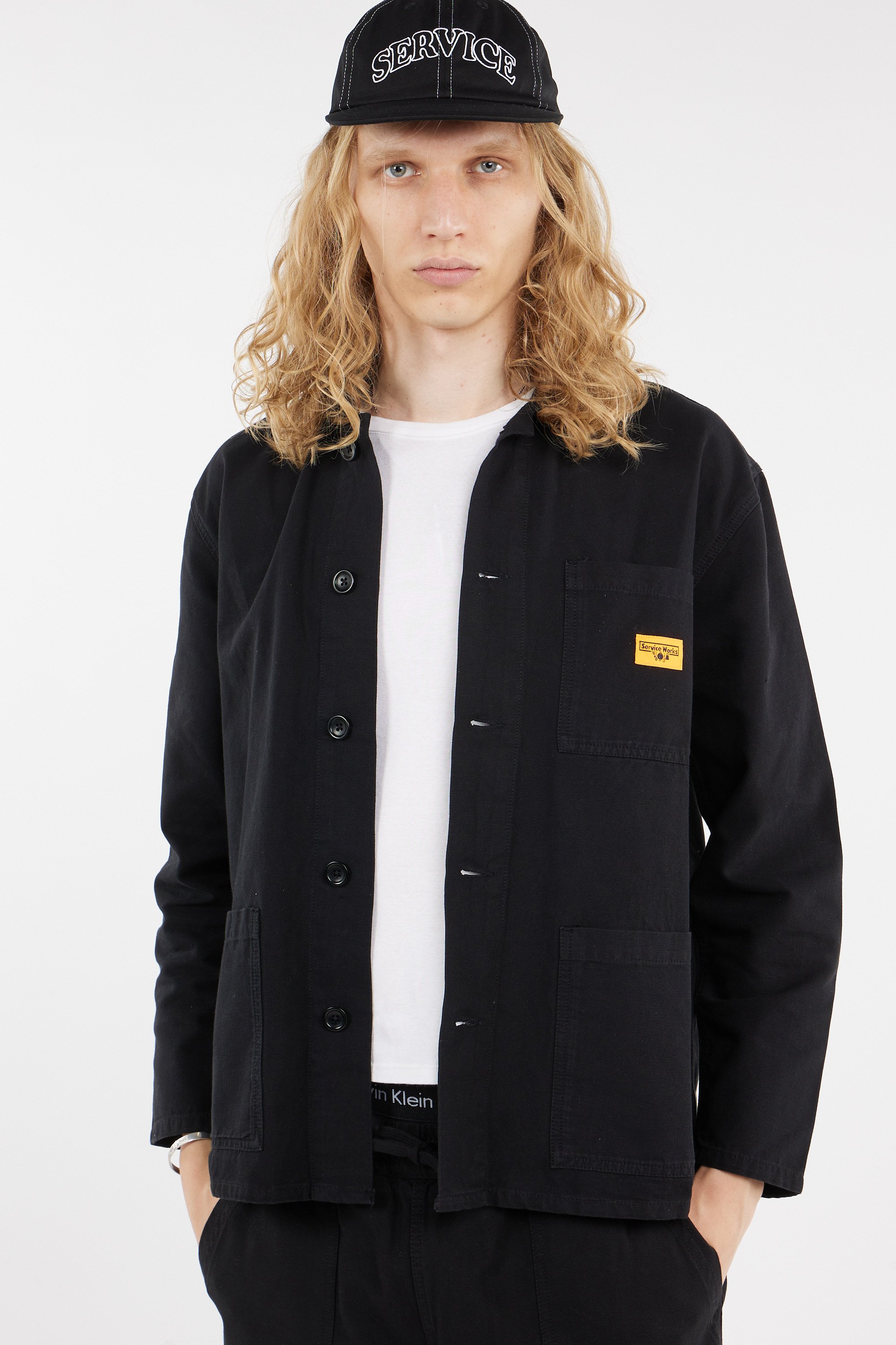 Overshirt | Black by SERVICE WORKS Overshirt Black