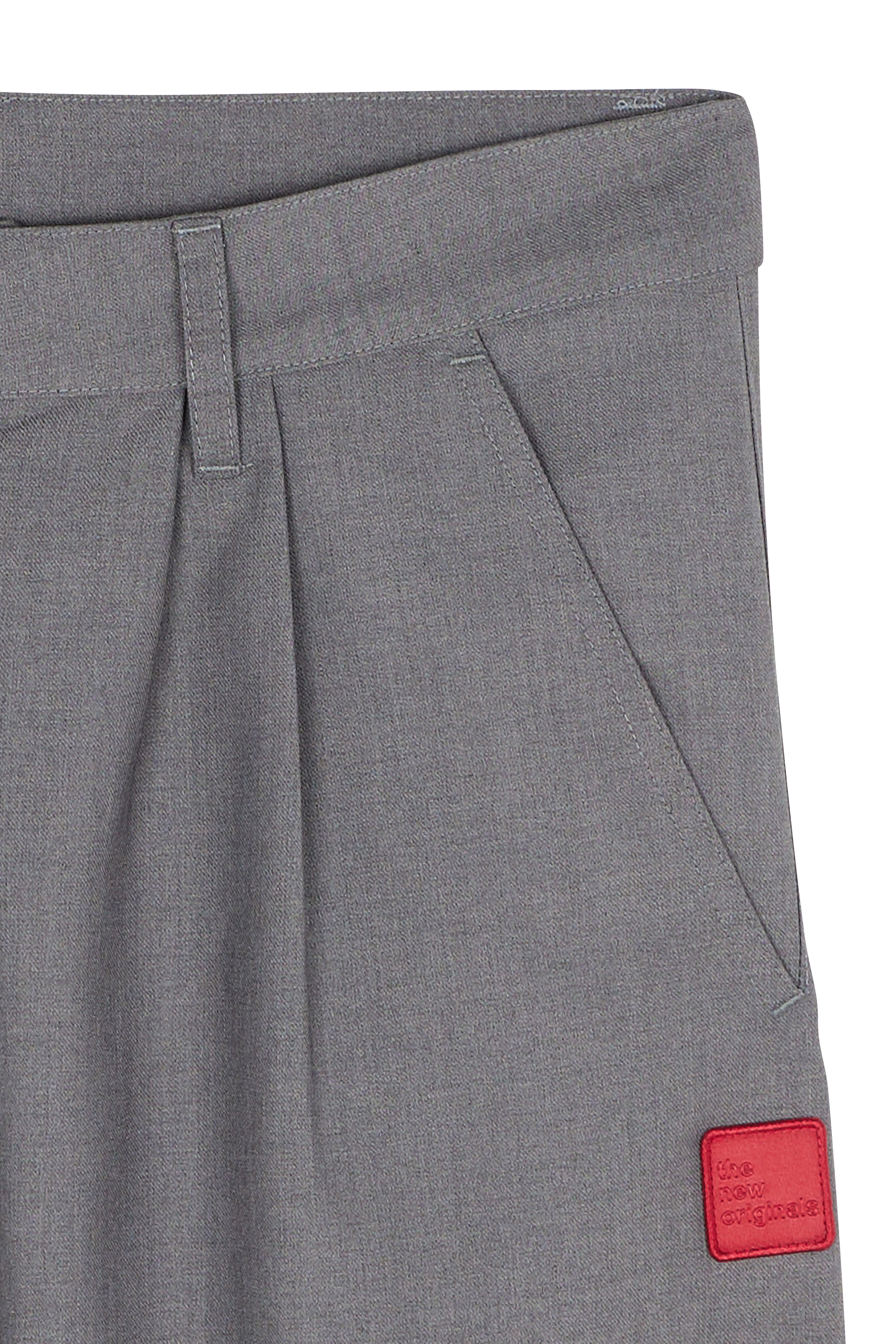 Pleated trousers Grey