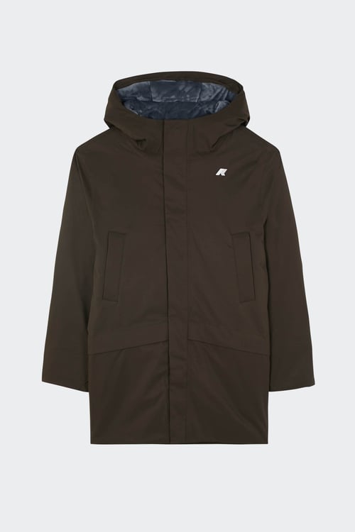 K-WAY Parka Marron