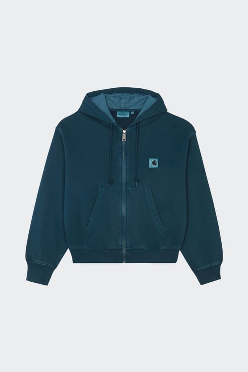 CARHARTT WIP Hoodie Zippée Vert