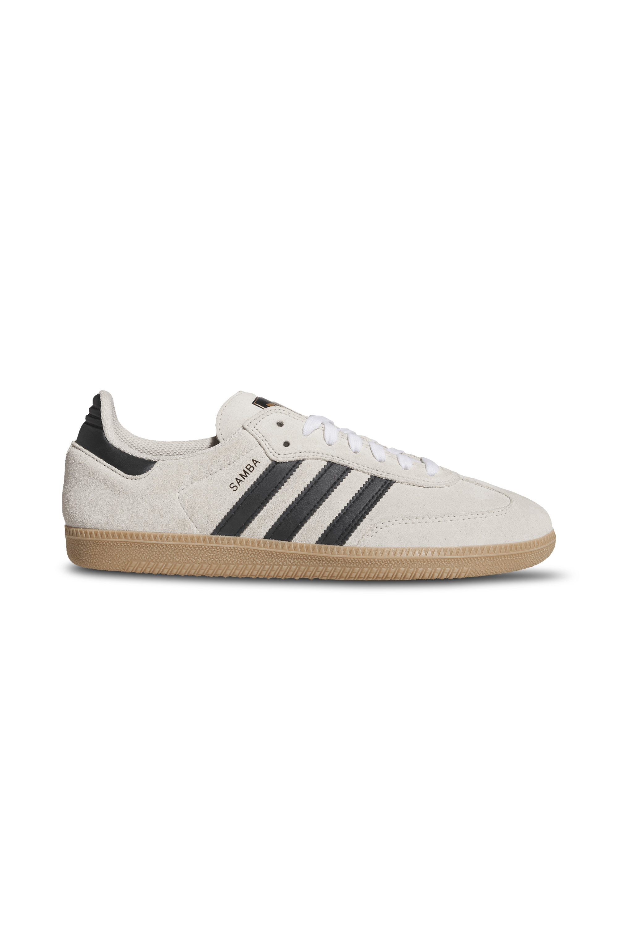 Baskets basses en cuir ADIDAS Beige