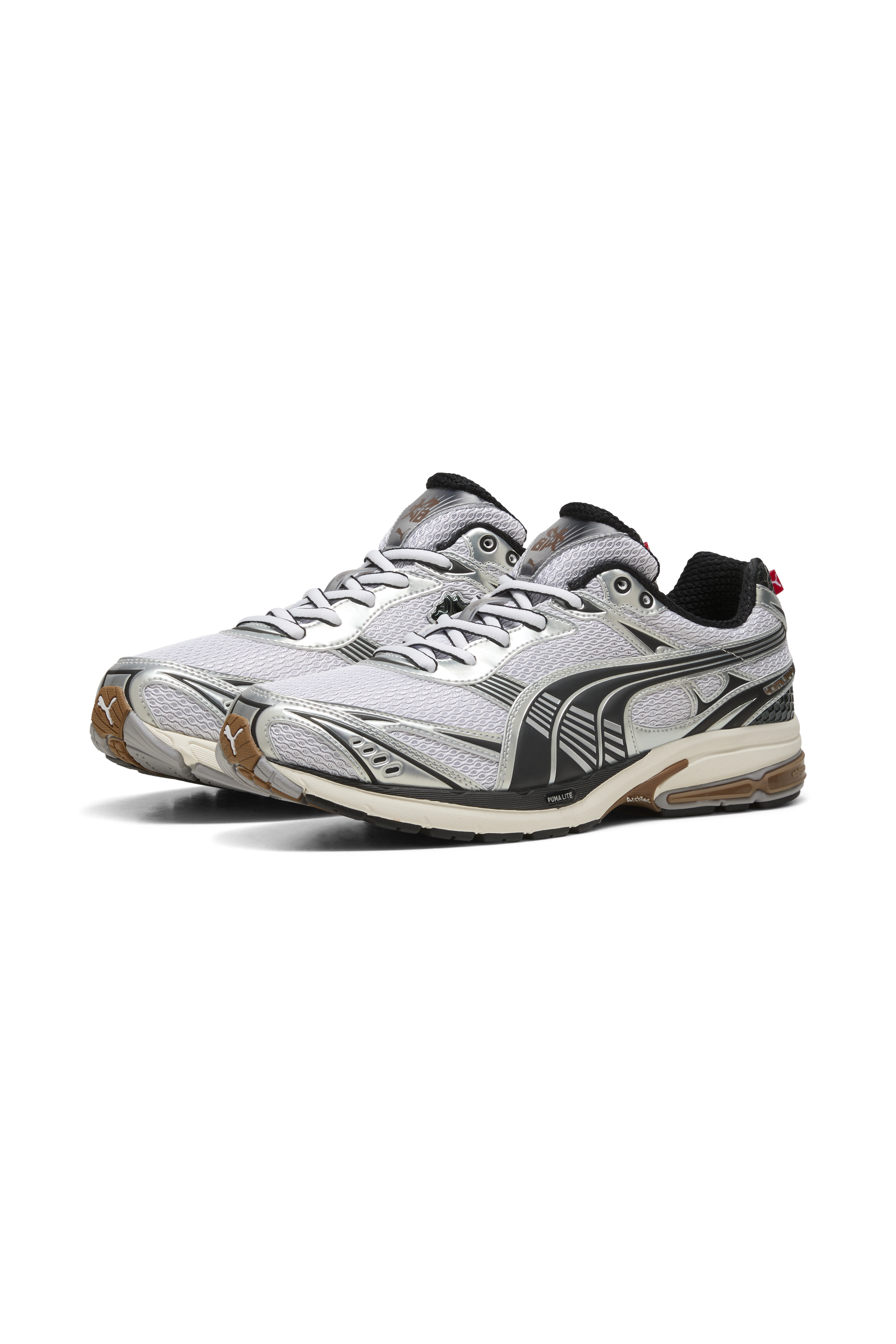 Men?s Storm 96 LO fabric and leather sneakers | Grey PUMA Women