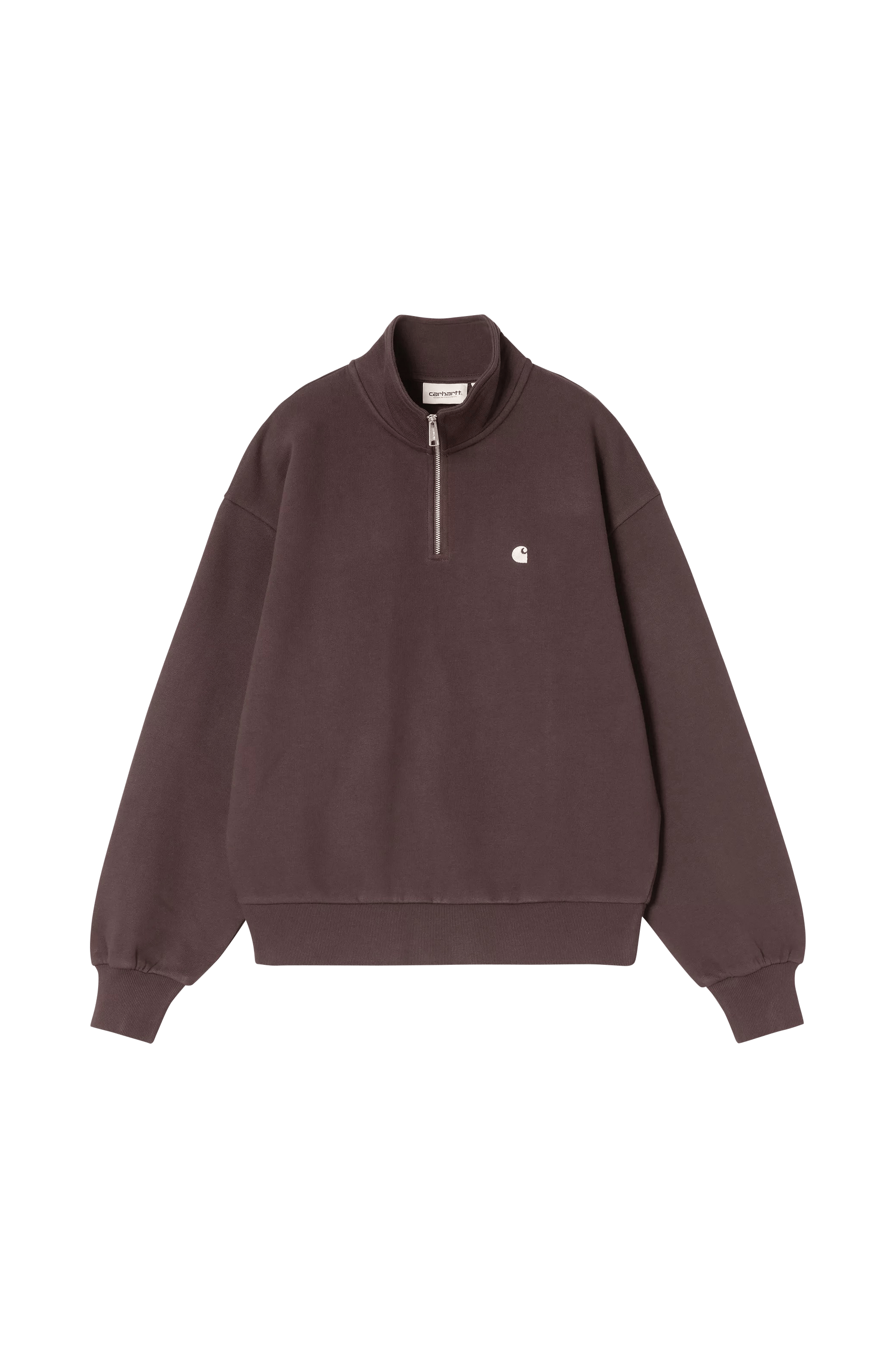 Sweater W CASEY HIGH NECK Palisander - silver