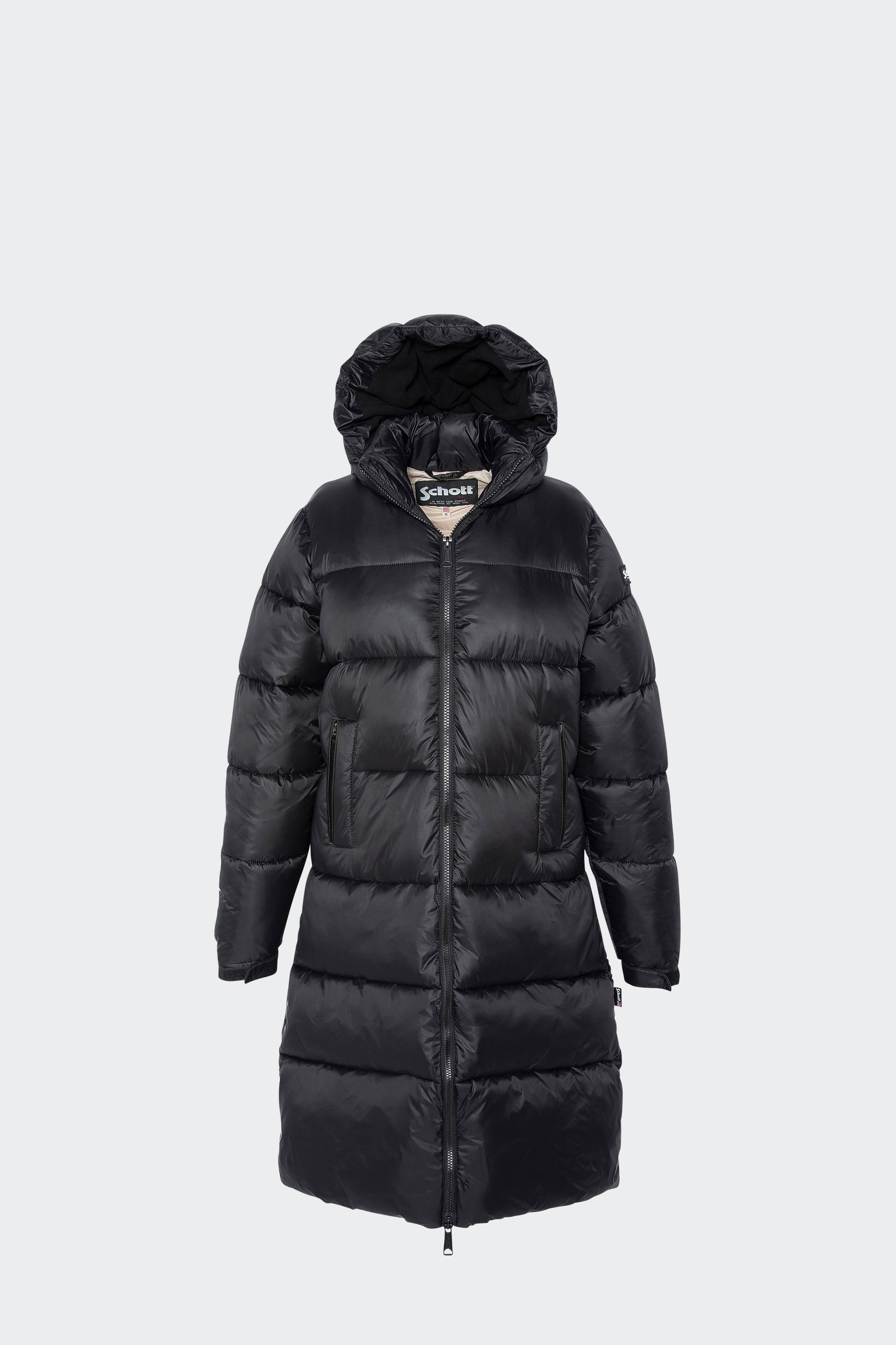 Puffer Jacket | Black by SCHOTT Puffer Jacket Black