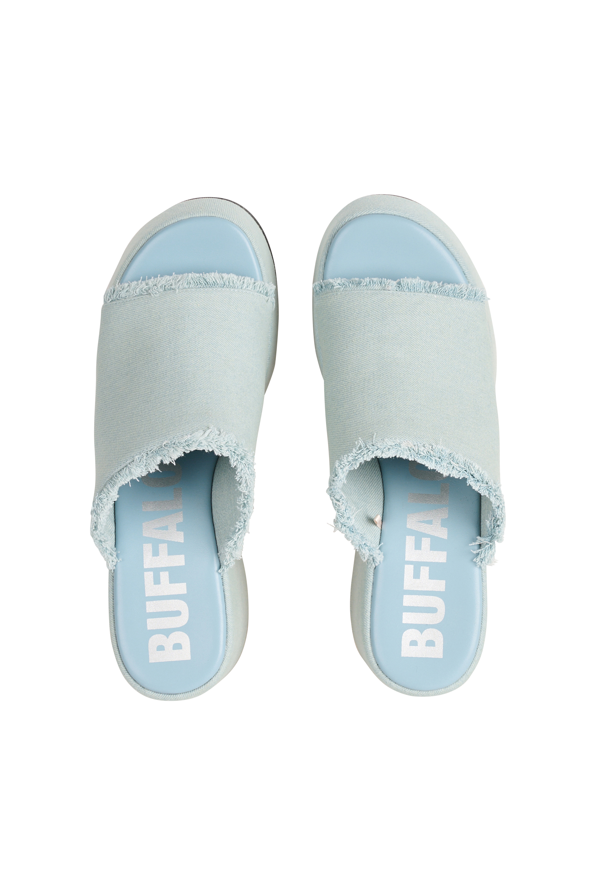 Mules BUFFALO Bleu