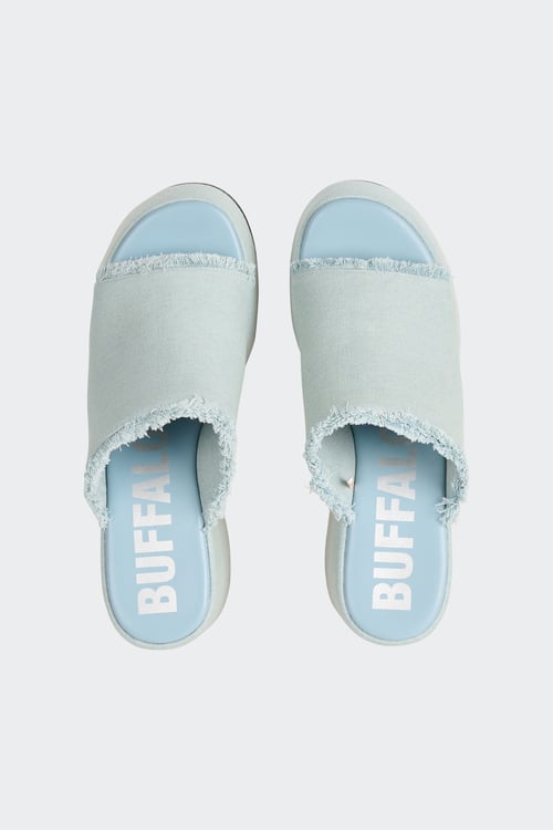 BUFFALO Mules Bleu