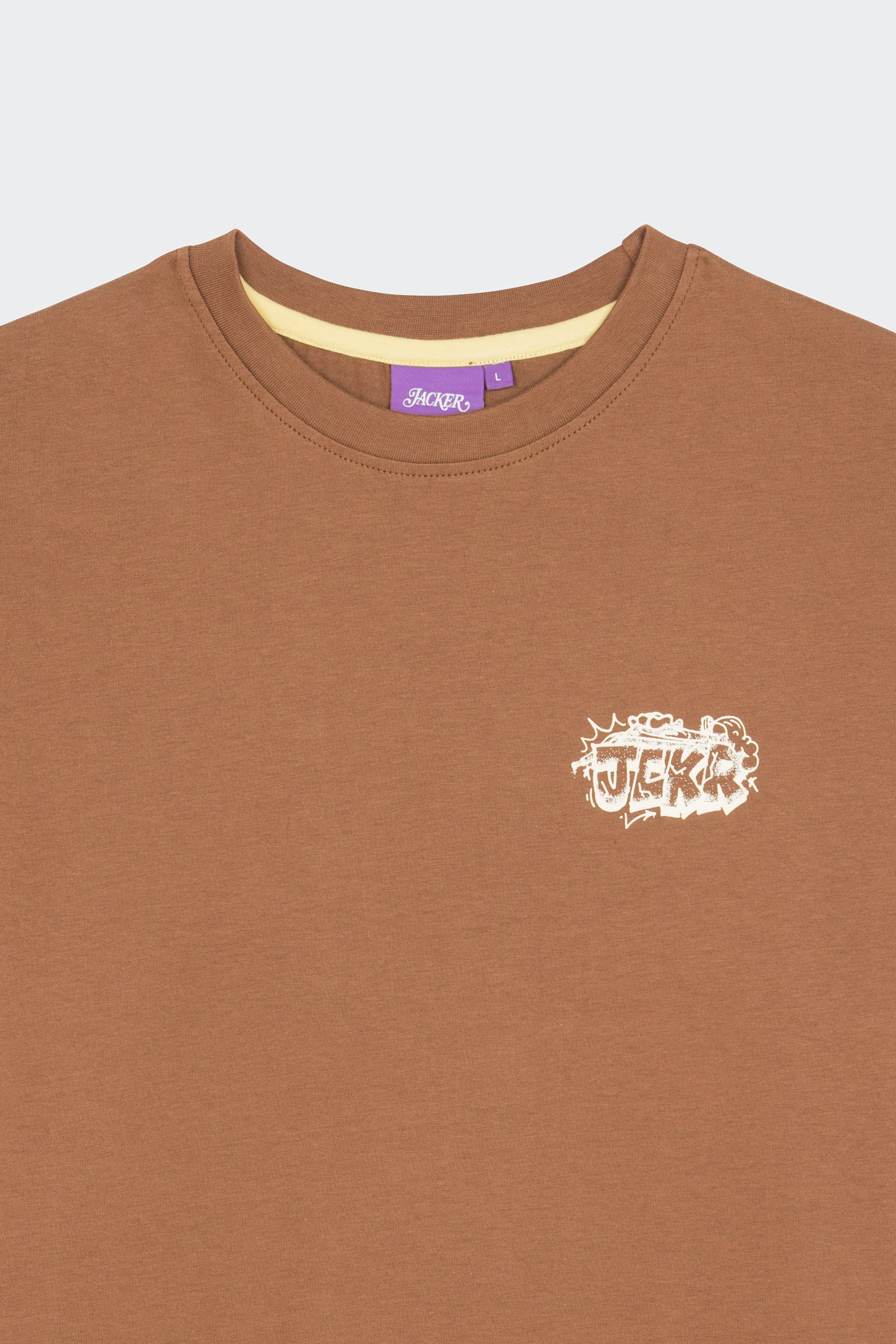 T-shirt | Brown by JACKER T-shirt Brown