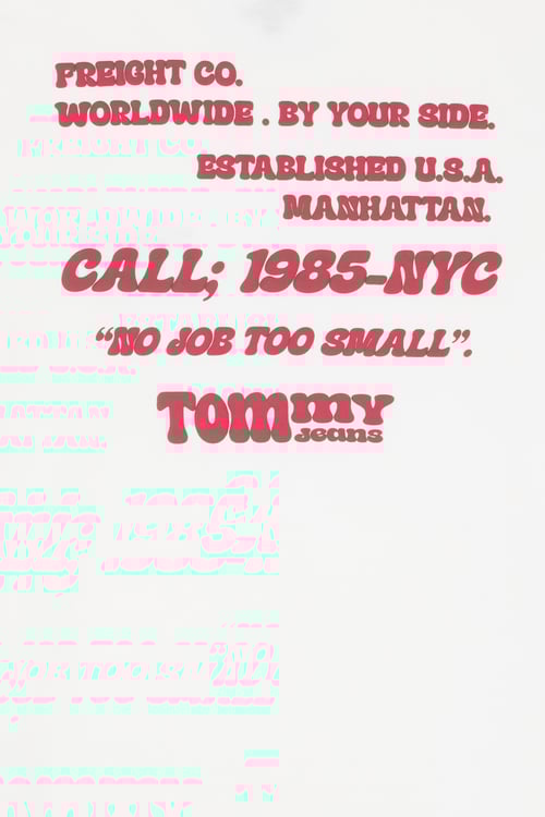 TOMMY JEANS Regular-fit round-neck cotton T-shirt White