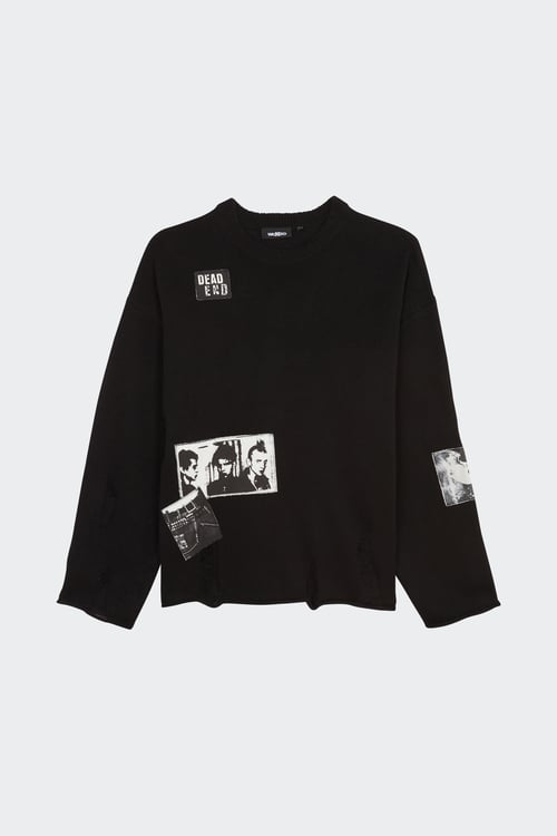 Wasted - Pull - Taille L Noir homme
