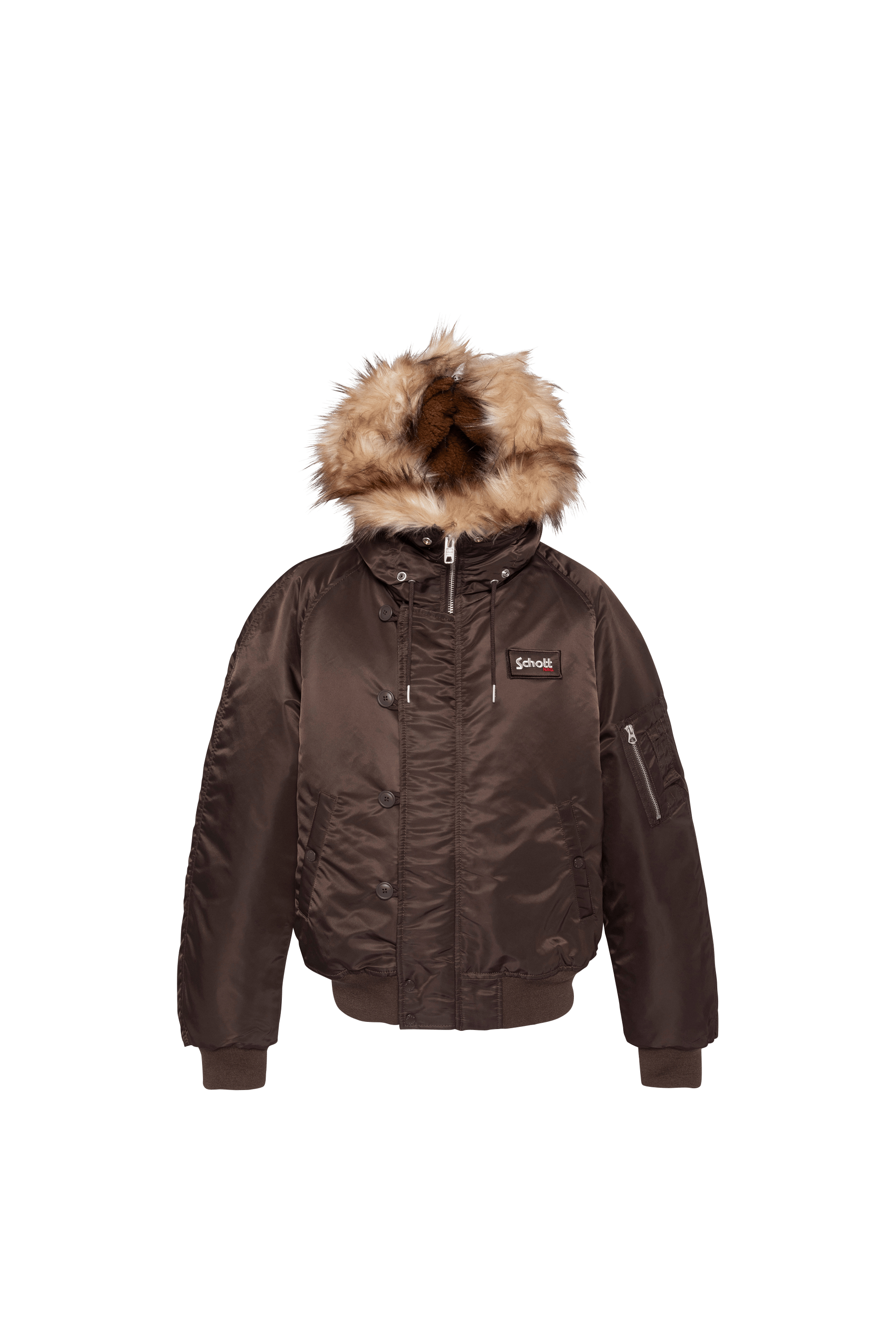 Blouson | Marron SCHOTT Homme