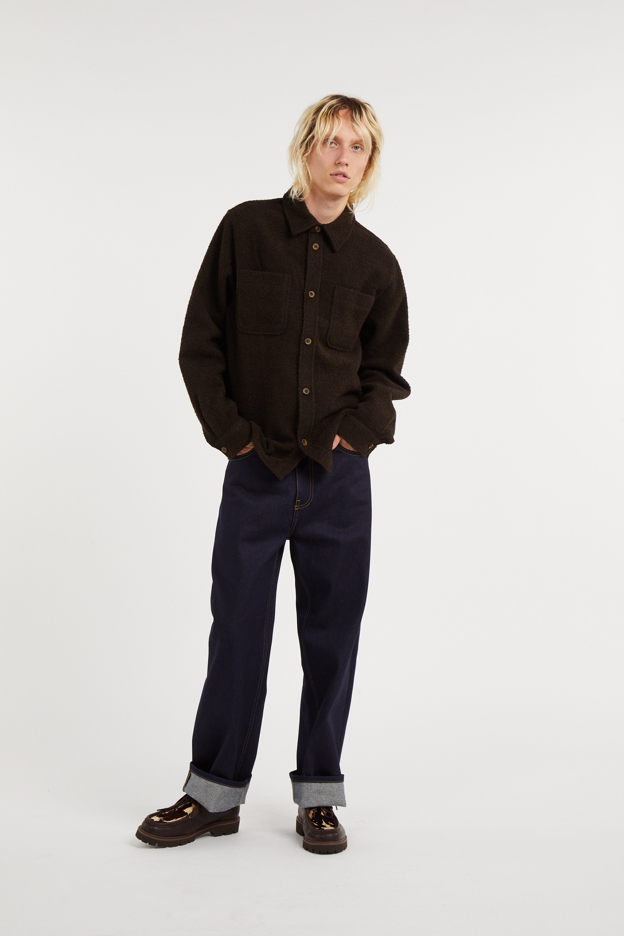 Shirt LES DEUX Brown
