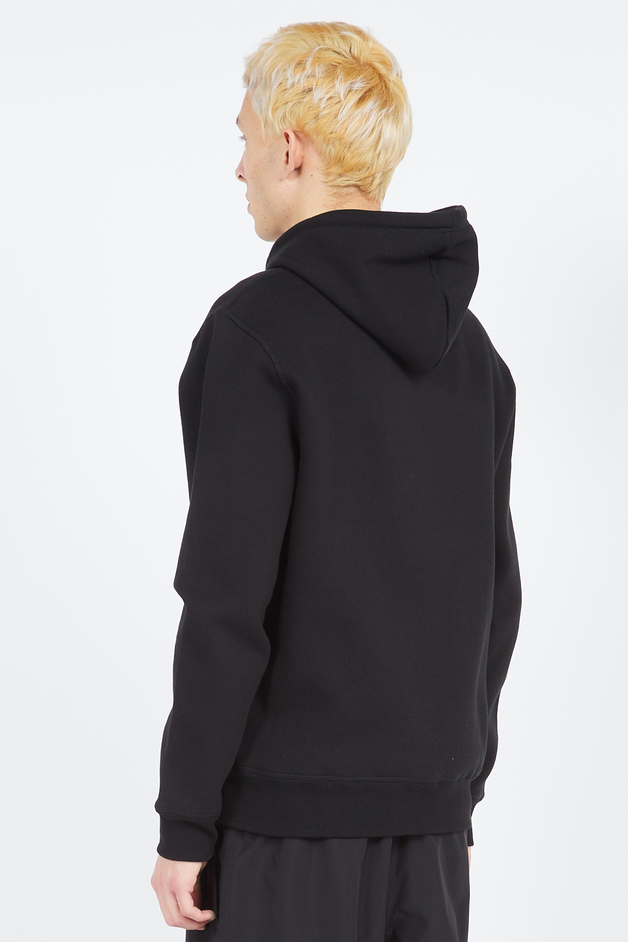 Zip-up hoodie Black