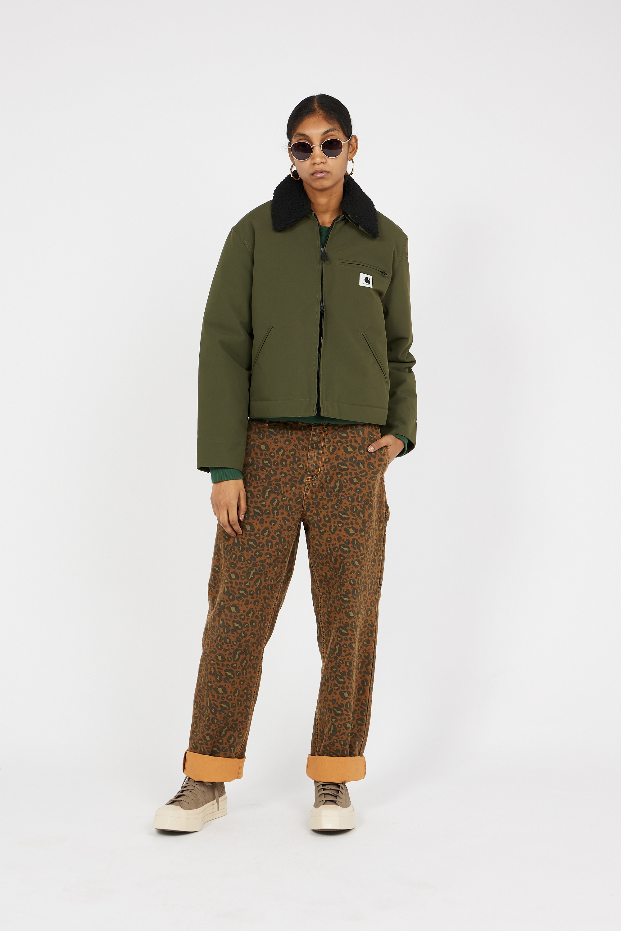 Baskets montantes Marron