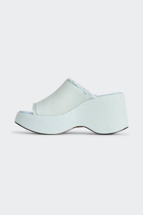 BUFFALO Mules Bleu