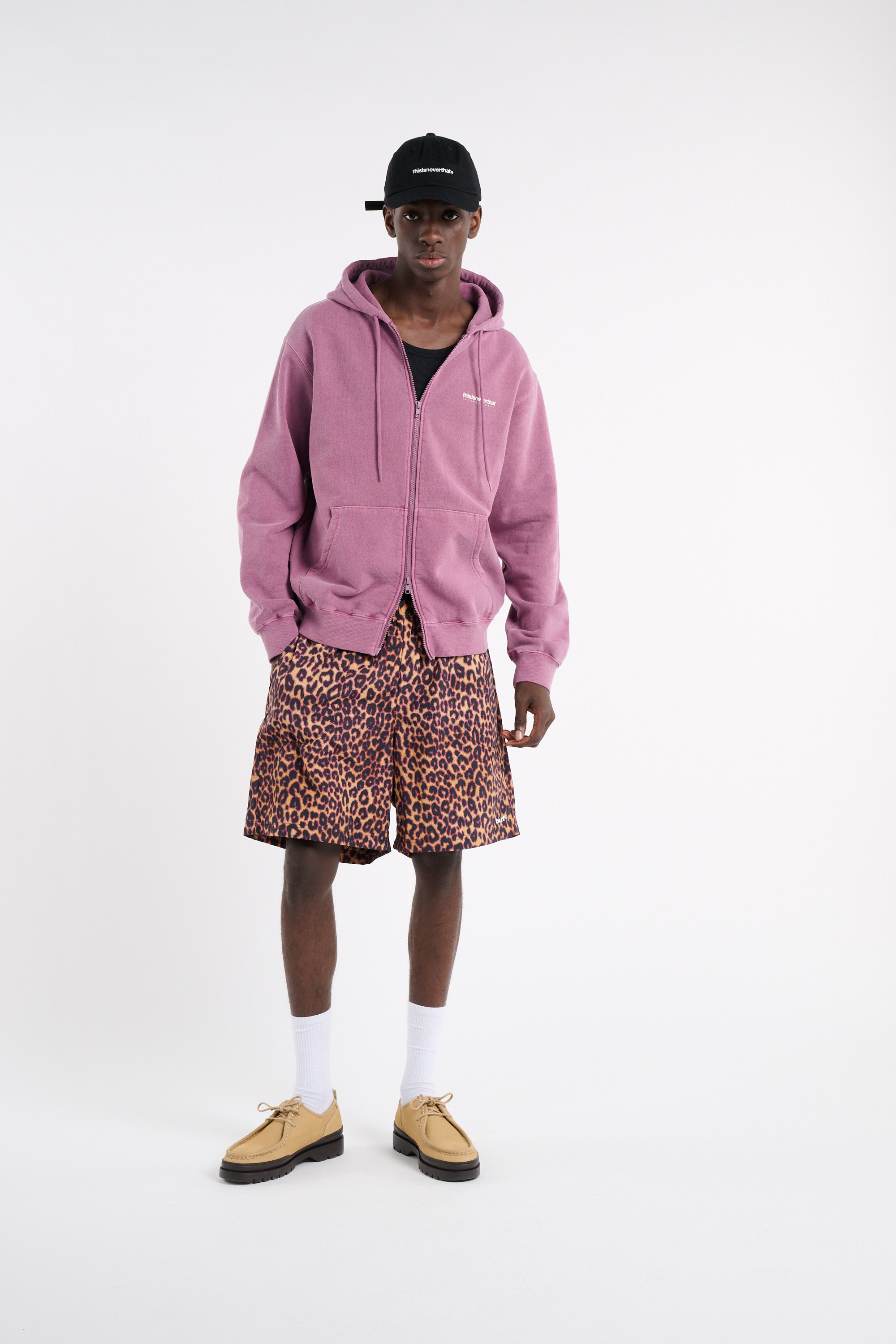 Hoodie zippé THISISNEVERTHAT Violet