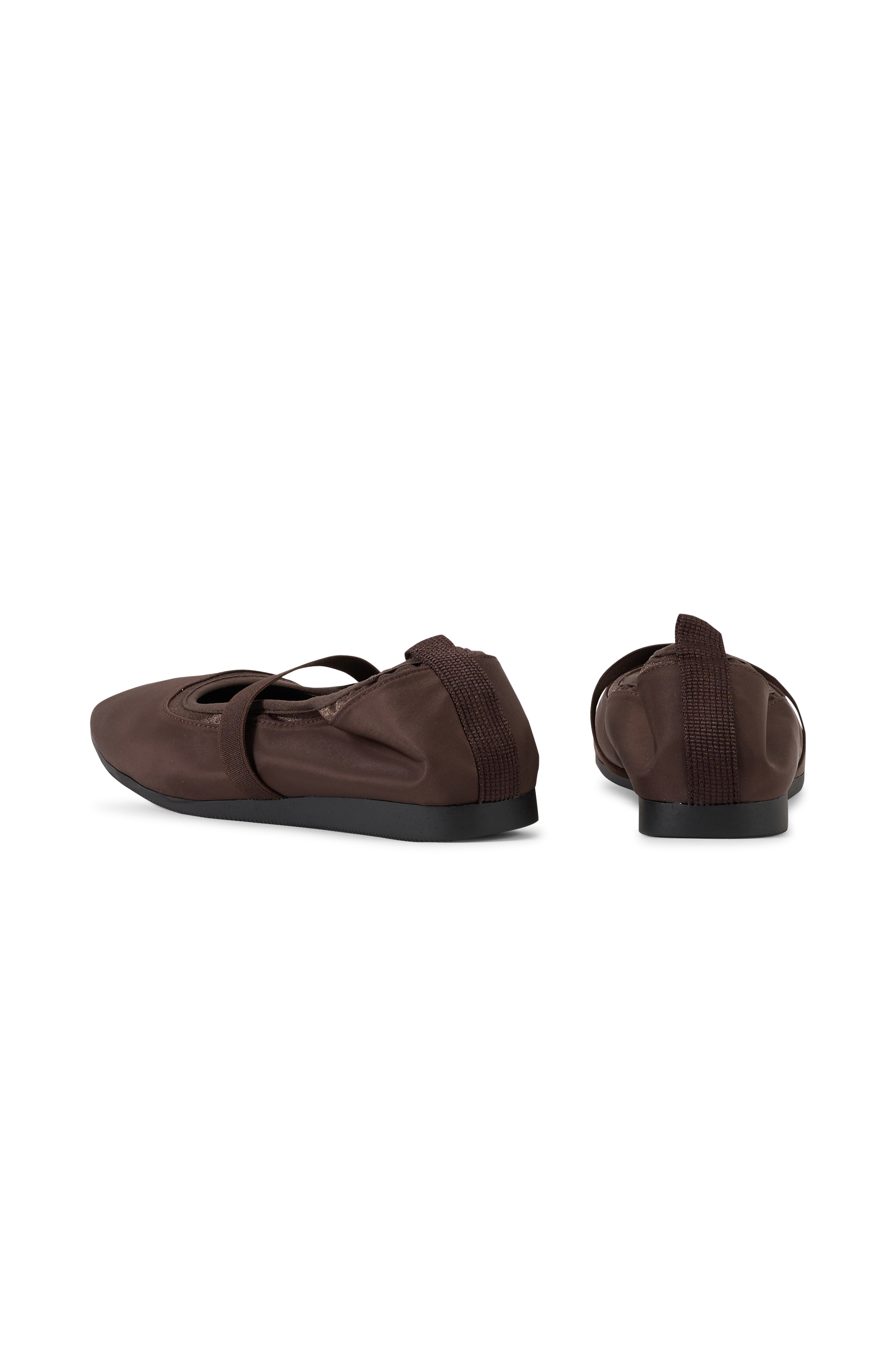 Ballet flats Brown