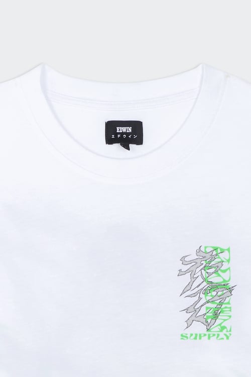 EDWIN T-shirt Blanc