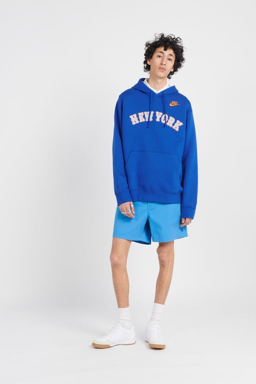 NIKE MLB Hoodie Bleu