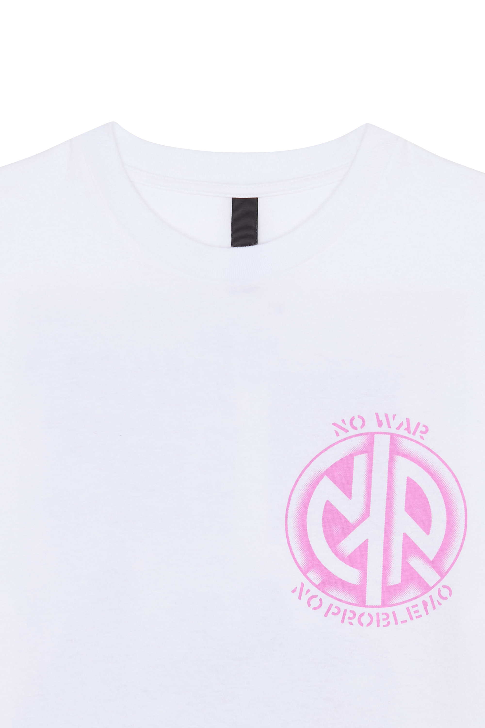 Regular-fit round-neck cotton T-shirt White