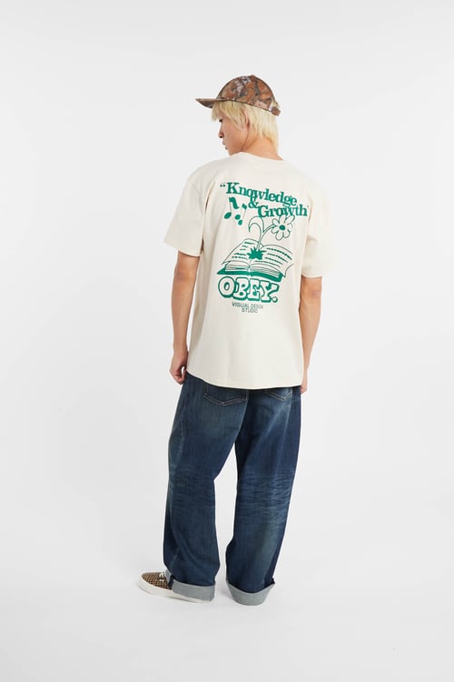 OBEY T-shirt Beige