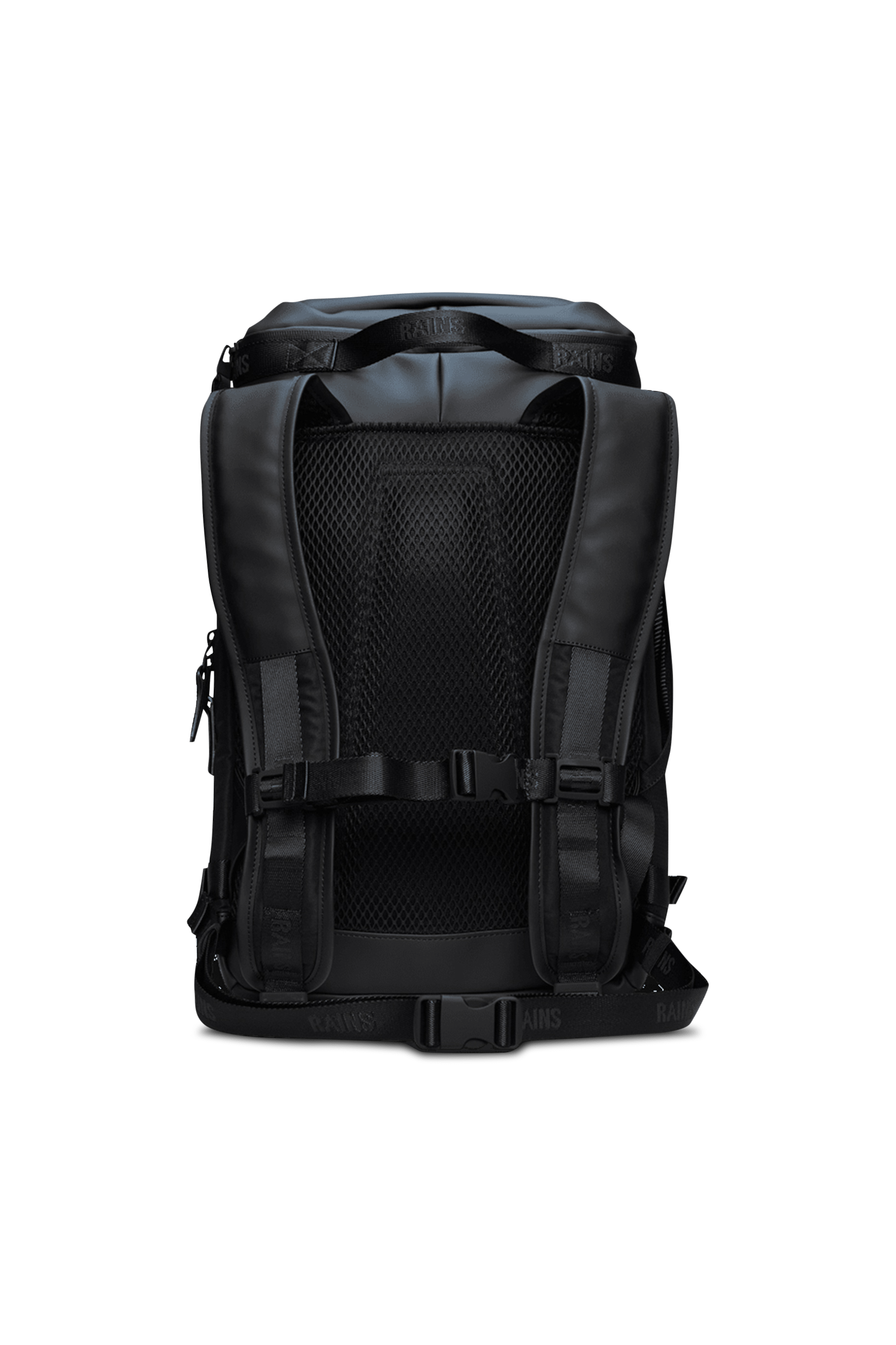 Canvas backpack | Black RAINS Men