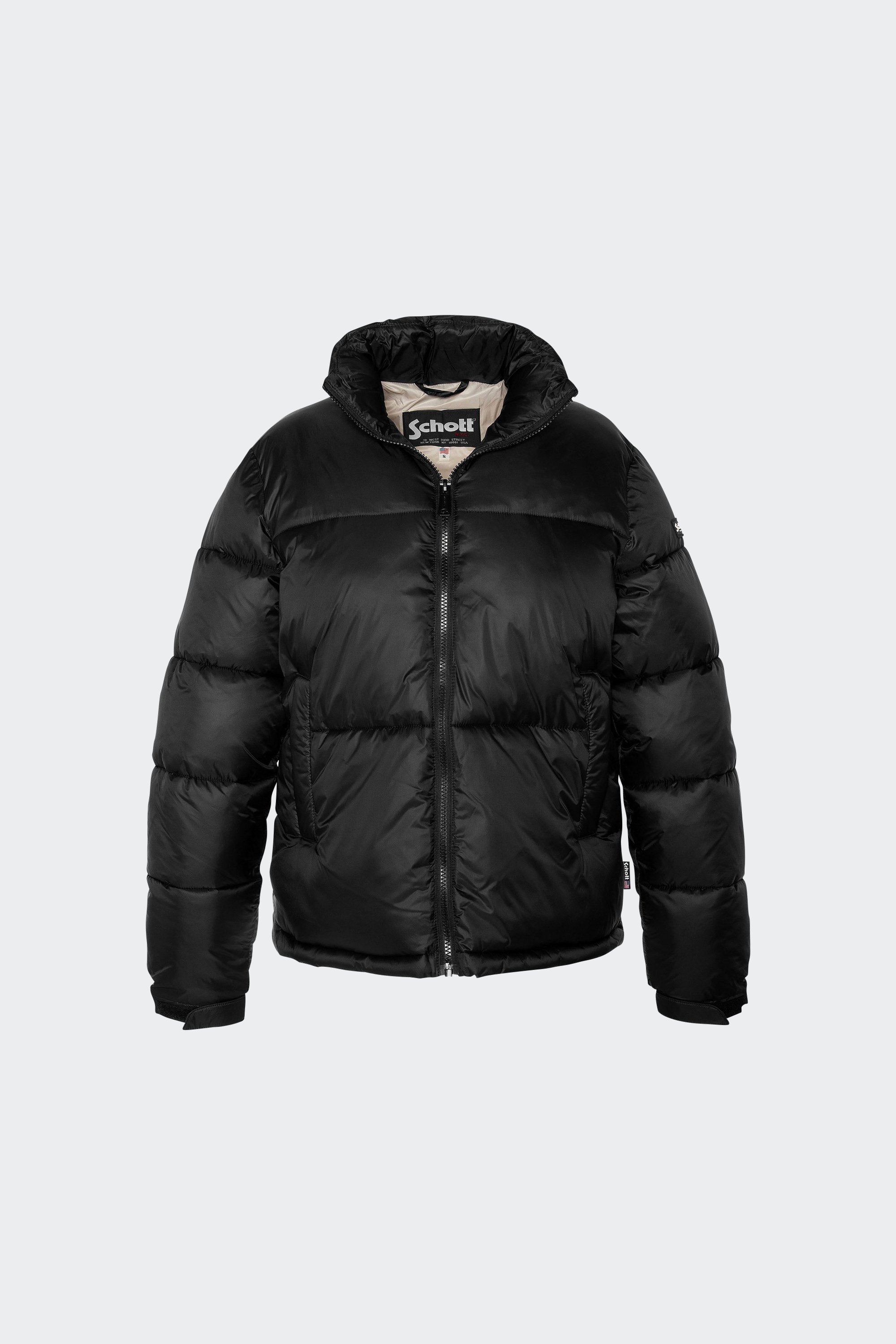Puffer Jacket | Black by SCHOTT Puffer Jacket Black