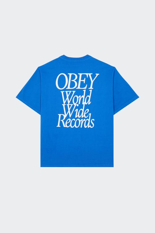 OBEY T-shirt Bleu