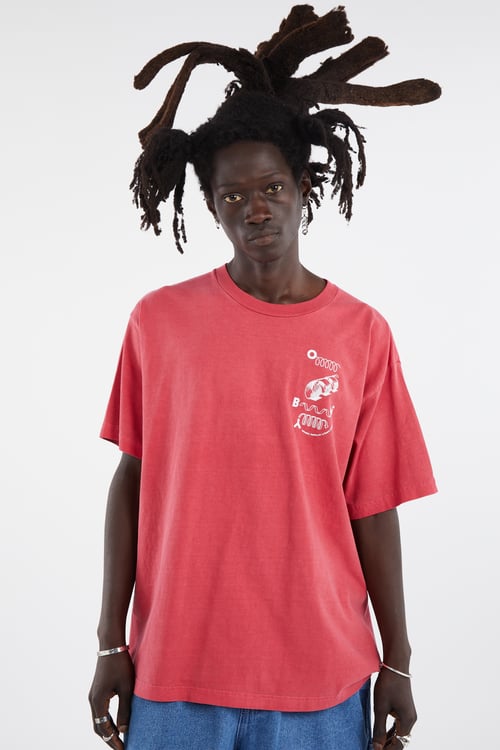 OBEY T-shirt Rouge