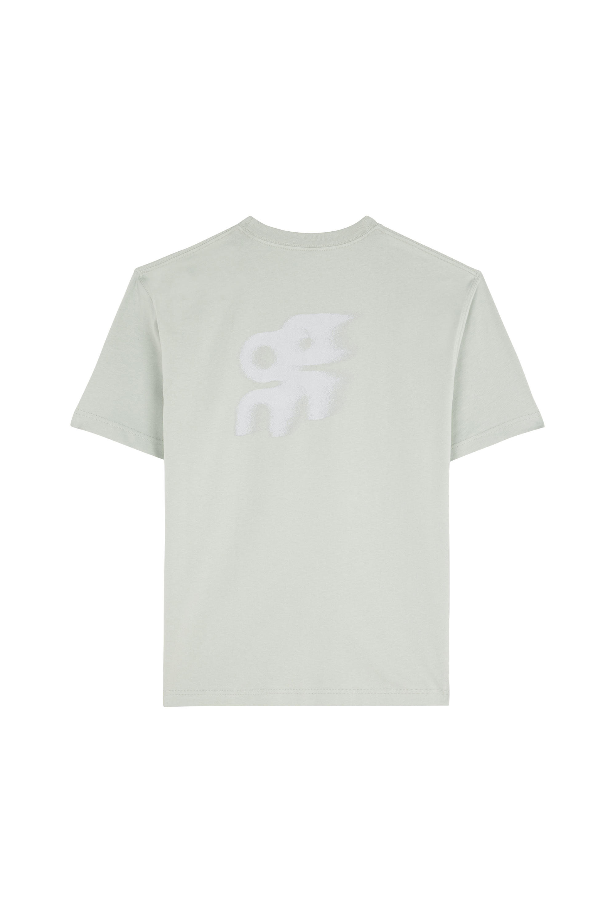 Regular-fit round-neck cotton T-shirt ON Green