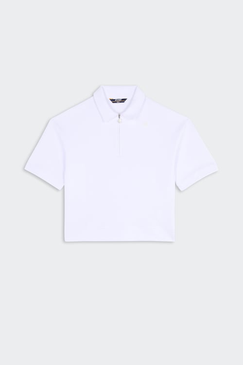 K-way - Polo - Taille M Blanc femme