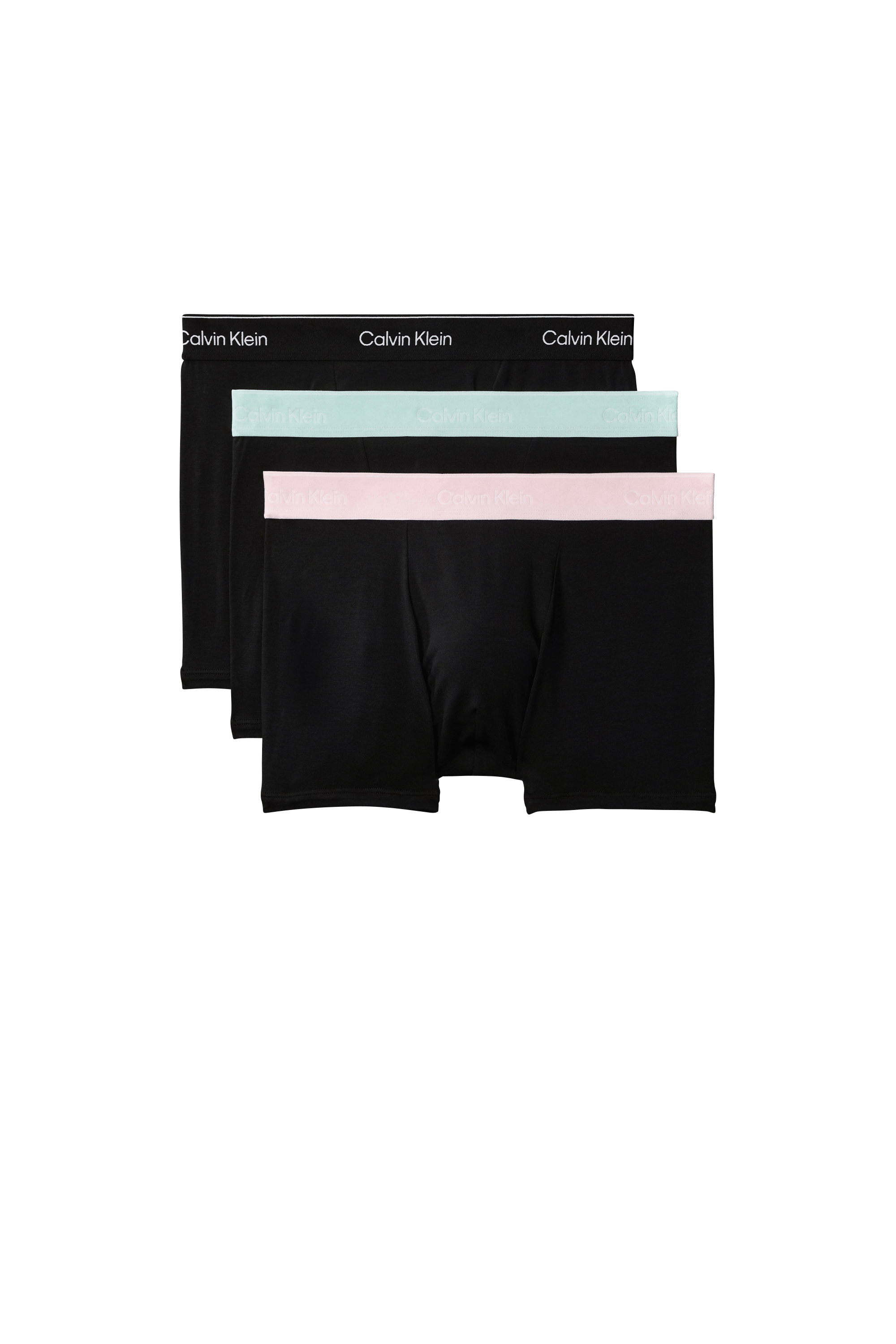 Lot de 3 boxers RELAXED FIT TRUNK 3P Black w/ black wb/black w/ feel the