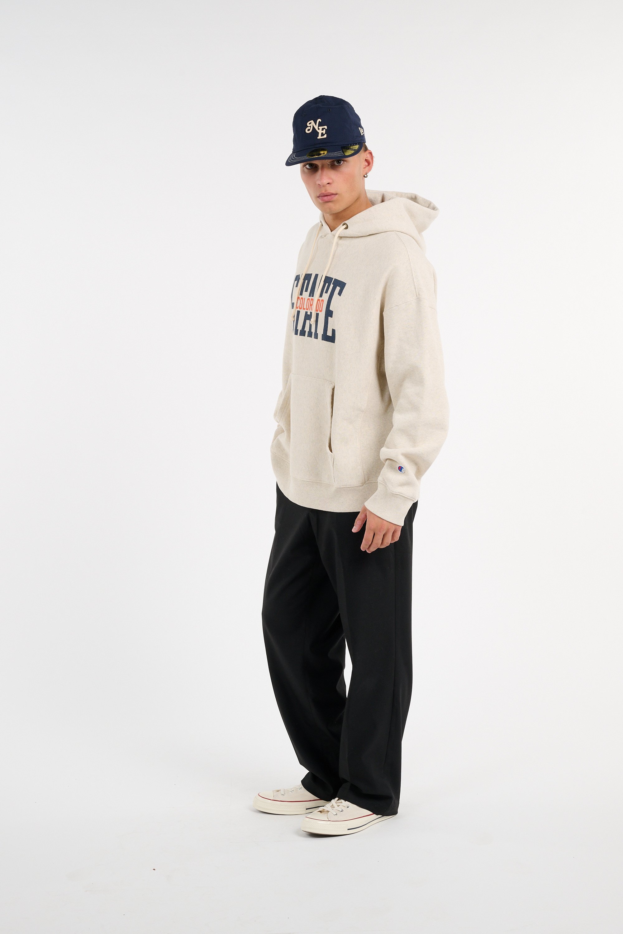 Tommy badge sweatshirt CHAMPION Beige