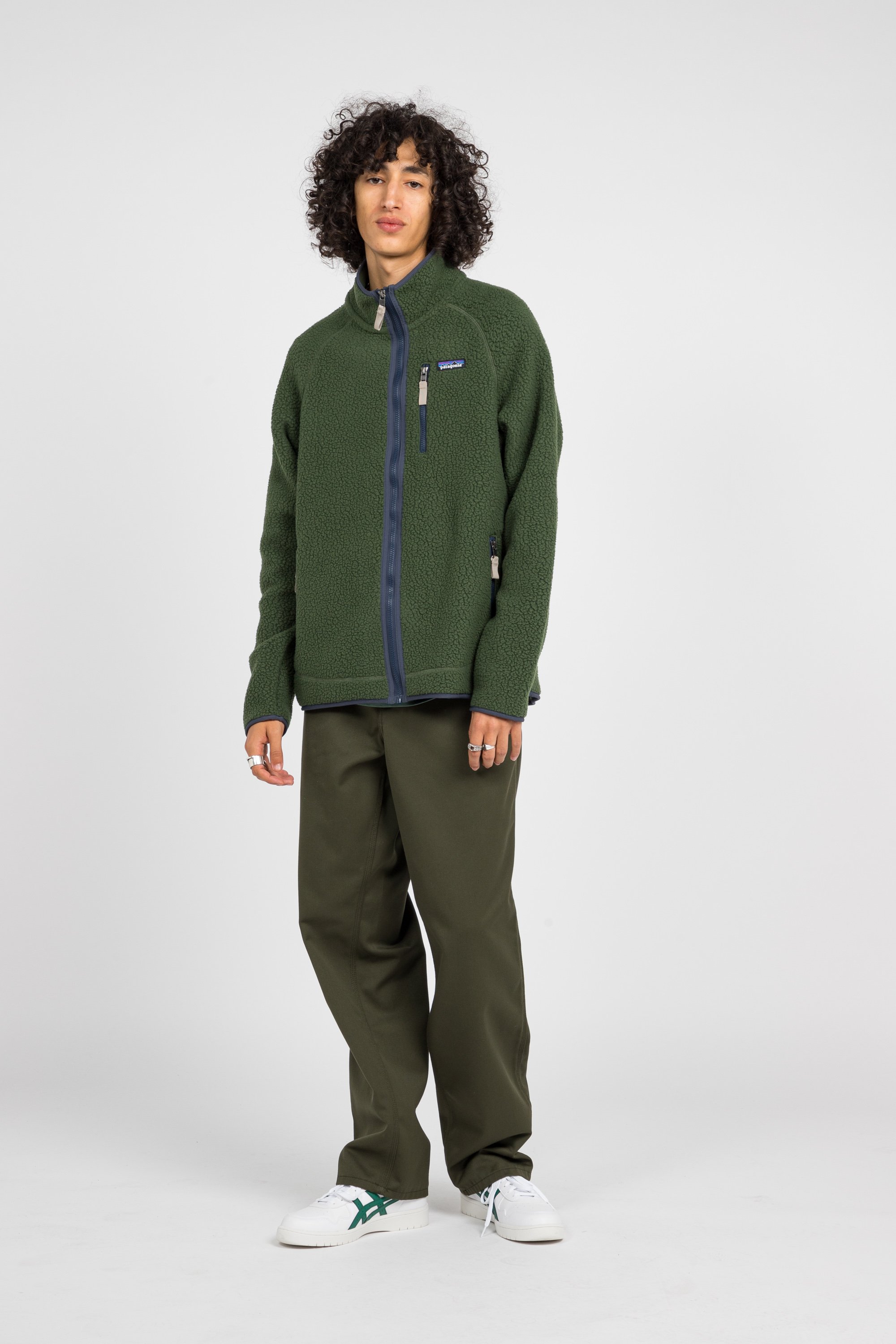 Patagonia fleece khaki best sale