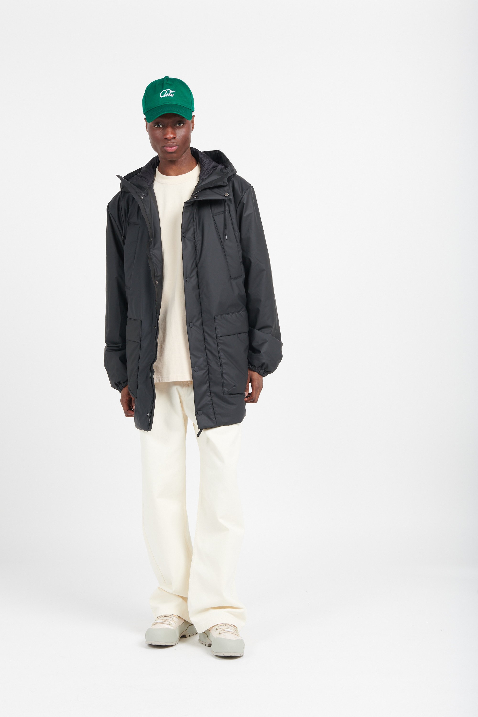 Parka | Black by RAINS Parka Black