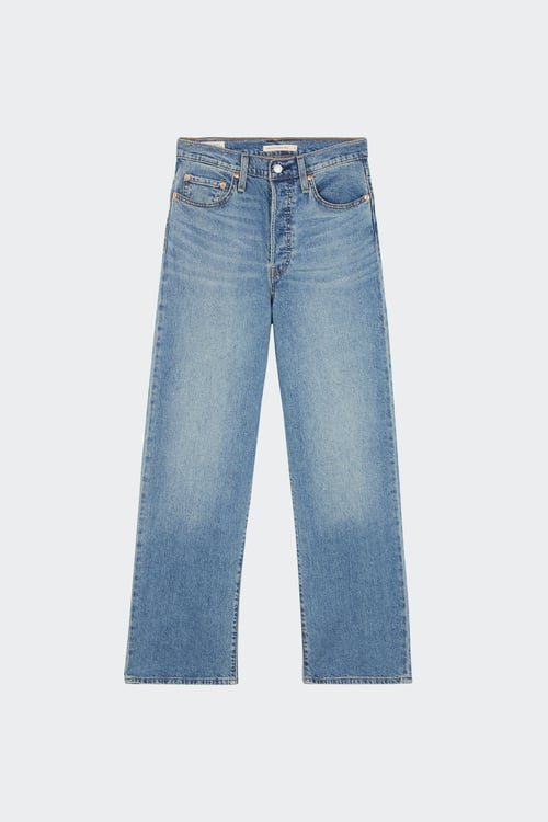 LEVI'S JEAN RIBCAGE STRAIGHT Bleu