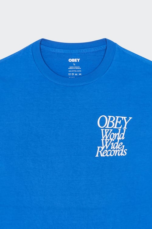 OBEY T-shirt Bleu