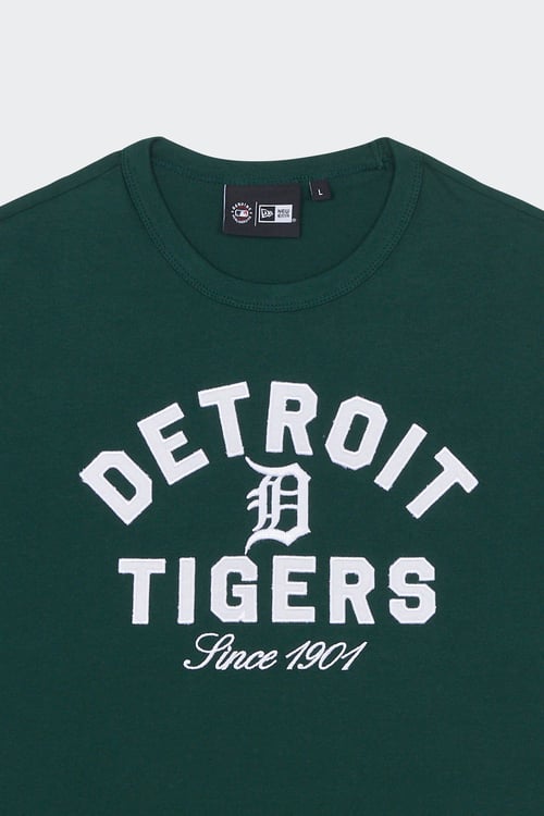 NEW ERA Regular-fit round-neck cotton T-shirt Green