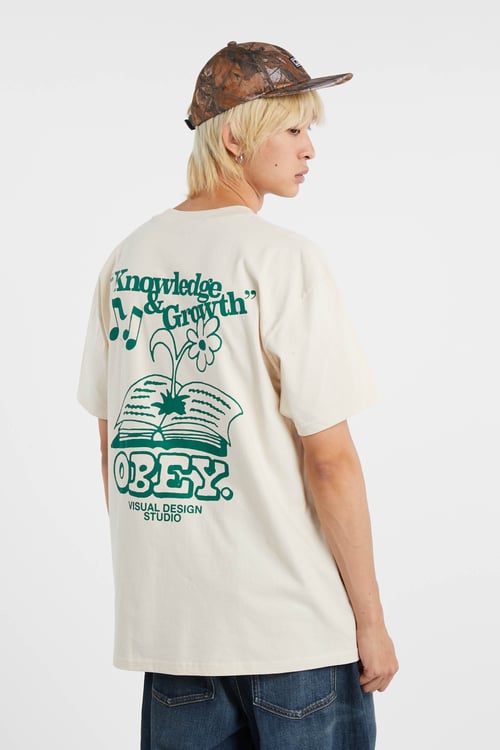 OBEY T-shirt Beige