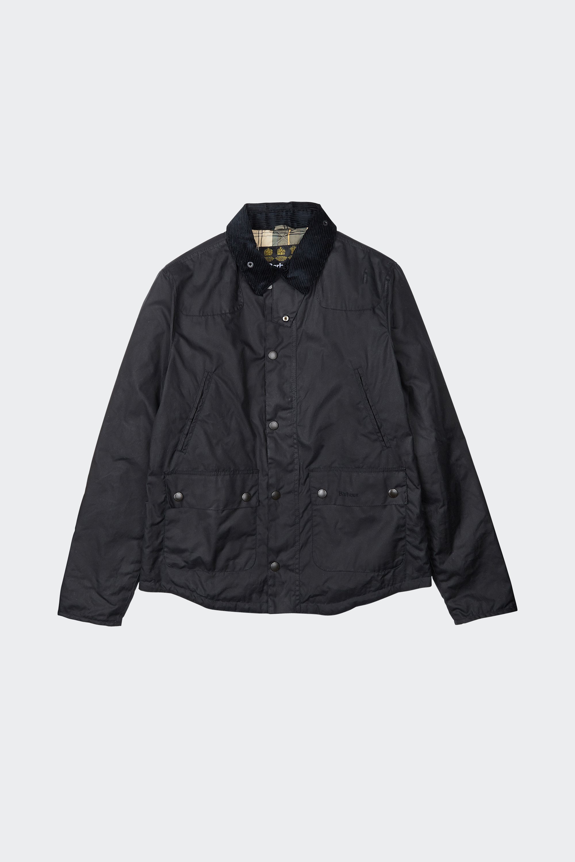 Blouson en coton ciré | Bleu by BARBOUR Blouson en coton ciré Bleu