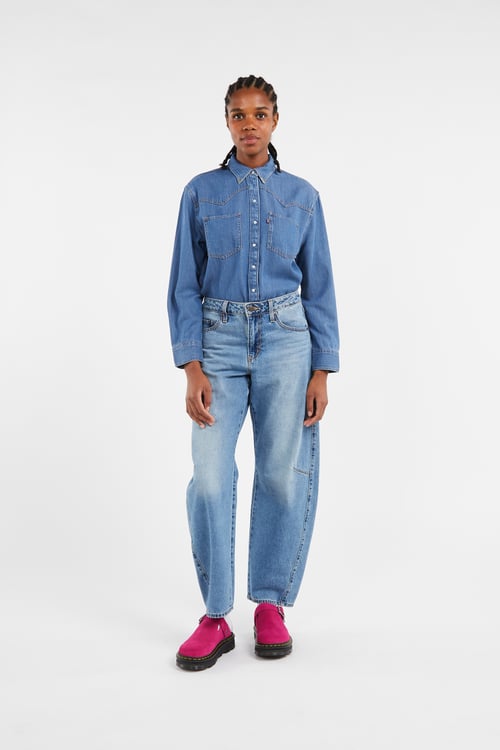 LEVI'S Chemise Bleu