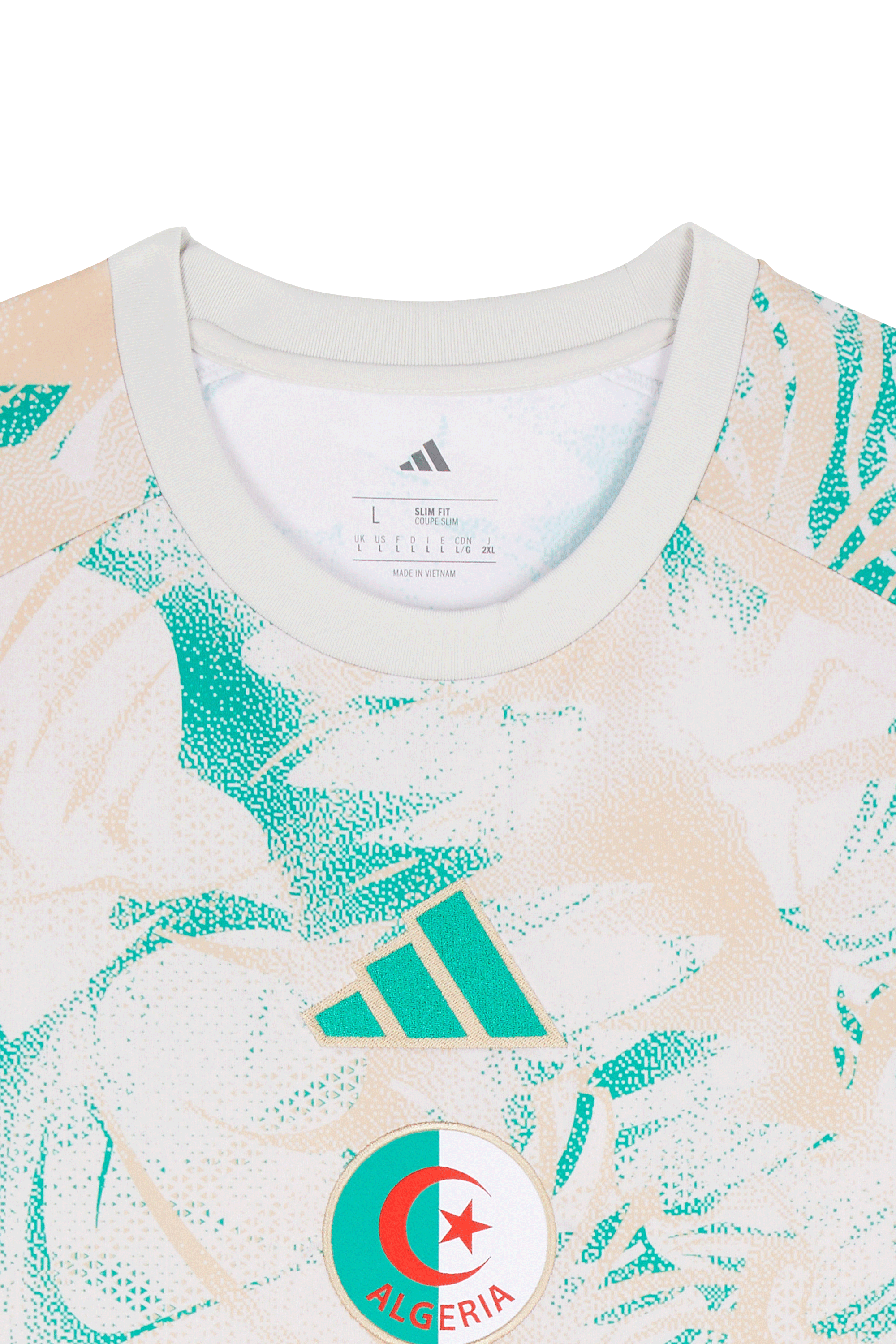 Algeria 26 Pre-Match Away Jersey | Beige ADIDAS Men